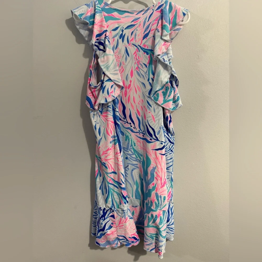 Lilly Pulitzer Girls Rally Tennis Dress Size L (8-10)